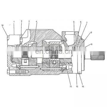 Loader Cartridge GP Group 1U2668 Vane Pump Cartridge Kit 926A G926 IT18B IT28 Hydraulic Vane Pump Parts