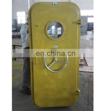 Total Aluminum Hand Wheel Watertight Door with Porthole