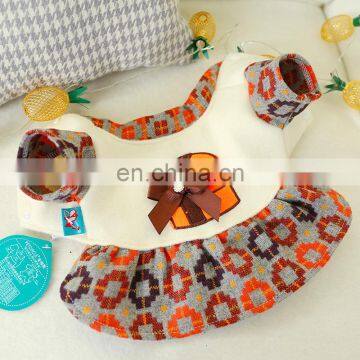 Pet Products Clothes Small Dogs Pet Products Tweed Skirt With Bow Tie Dog Clothes photo-3