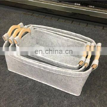 Hot Selling Felt Storage Basket Shelf photo-2