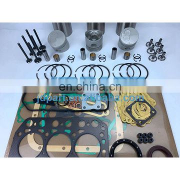 K3E Engine Overhaul Kit With Bearings Piston Rings Full Gasket Set Liner Valve Kit For Mitsubishi