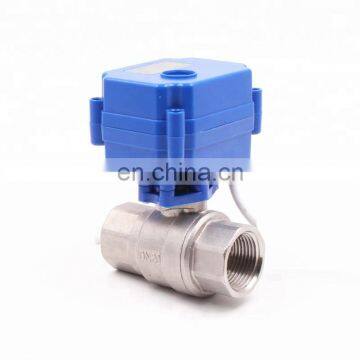 2way 15n Motorized Ball Valve Mini Electric 3v 5v 6v 12v 24v 110v 220v Actuator Water Control Valve photo-3