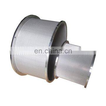 Cylindrical 304 316 Stainless Steel Wire Mesh Powder Sintered Filter Element photo-4