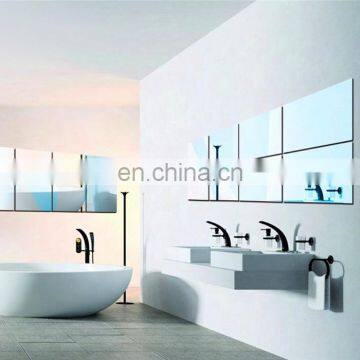 Hot Sale Customized Size Rectangle Acrylic Mirrors Glass Sheets