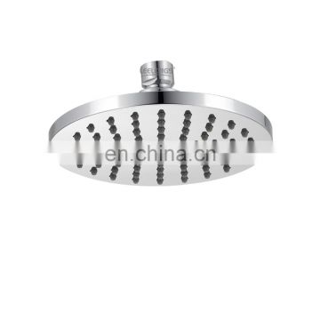 Facial 6" abs chromed overhead shower with waterfall