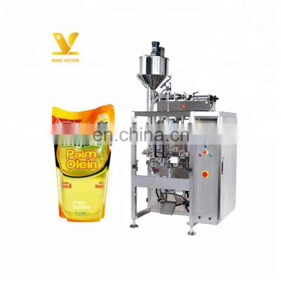 low cost automatic liquid weighing palm oil packaging machine