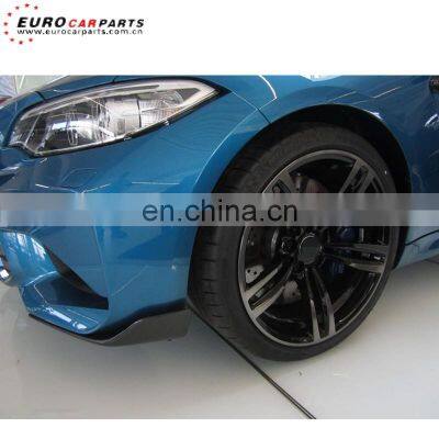 F87 M2 Front Winglets Fit for F87 2015-2018year Carhbon Fiber Left and Right F87 Front Winglets photo-5