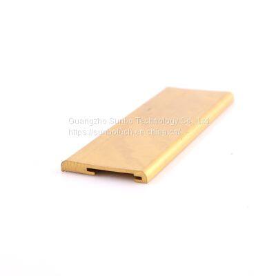 Customized Shape Extruded Brass Profile For Door/Window photo-4
