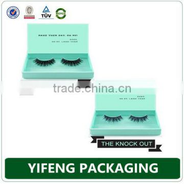 Wholesale Cosmetic Custom Eyelash Packaging Paper Eyelash Box