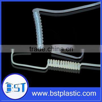 High elasticity of soft plastic tubing flexible headphones l coil