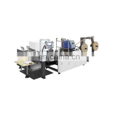 Automatic Stick Hand Pull Machine Loop Handle Bag Machine Roll  Paper Bag Making Machine Manufacturer