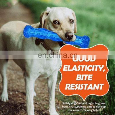 dog teeth cleaning toy squeak chew toy for dog release energy accept custom color