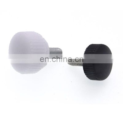 Plastic Screw Manufacturer Black Thumb Screws for Furniture Component