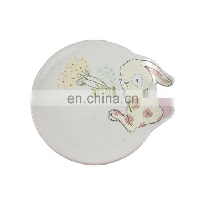 2020 ceramic easter bunny plates tray dish