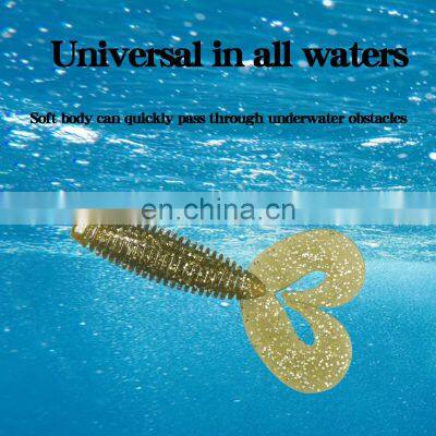 New Design Fishing Bait Smart Simulation Lure Soft Swim Bait Maggot Soft Artificial Bait