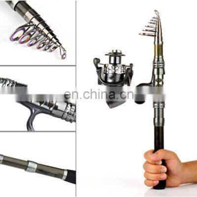 OEM Outdoor 1.8m, 2.1m, 2.4m, 2.7m Carbon Telescopic Clothes Fishing Rod photo-4