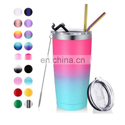 Food grade sublimation double wall vacuum insulated 20oz stainless steel coffee mug