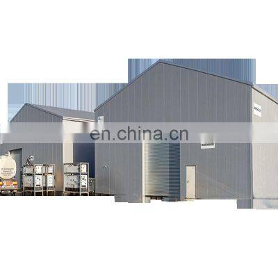 Low Cost Sale Largest Mineral Affordable Senegal Prefabricated Light Iron Steel Structure Frame Warehouse photo-2