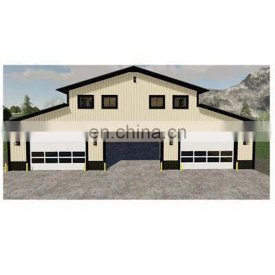 Prefabricated American Light Steel Metal Structure Barn Shed Buildings