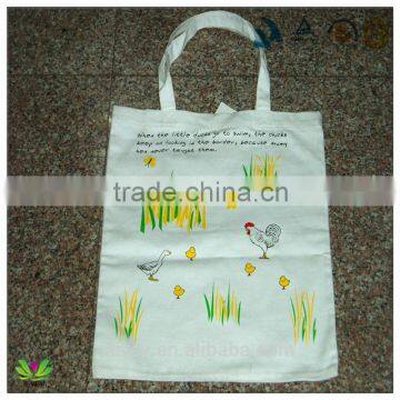 Tourism Souvenir Printed Coloured Popular Eco Lady Cotton Canvas Bag photo-6