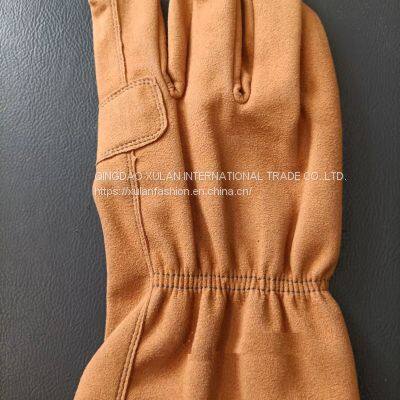 Microfiber suede Gloves Driving Sports Leather Gloves Motorcycle Bicycle Gloves for Men