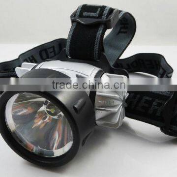 High Power Headlamp ABS Material 3 LED Head Light