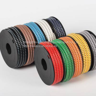 PVC Color Cable Marker 0.75mm2; -35mm2;