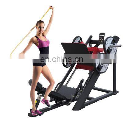 Body Exercise Plate Loaded Trainer Free Weights Gym Equipment Leg Press Machine