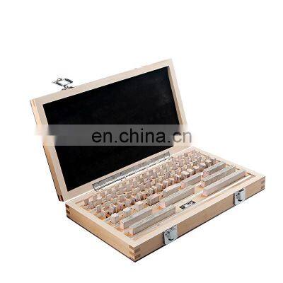 SHAHE Block Gauge 87Pcs/Set 1 grade 0 grade Caliper Block gauge Inspection Block Gauge