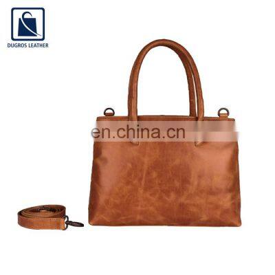 Luxury and Modern Best Quality Wholesale Genuine Leather Handbag for Women