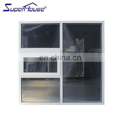 NFRC Double Glazed Aluminium Awning Window Top Fixed Windows photo-4