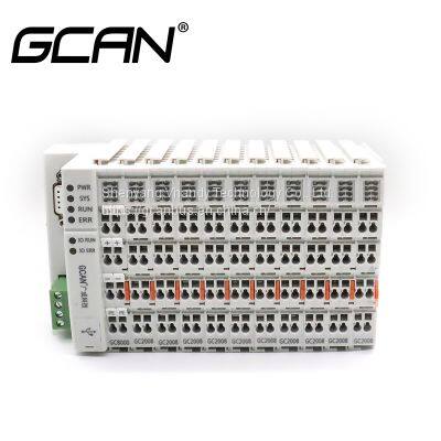 GCAN-IO-8000 Standard CANopen Slave Station Modular Design for Industrial Automation Remote Control System photo-3