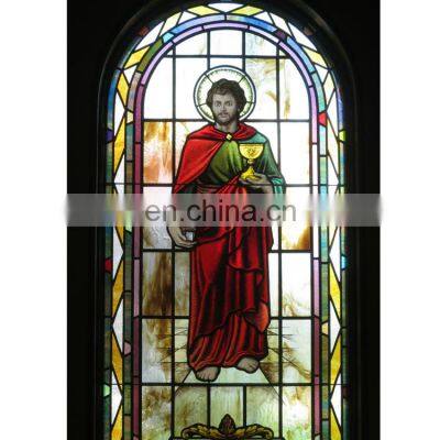 Custom Pictures Patterns Church Art Glass Insulated Tempered Tiffany Decorative Stained Glass Panels photo-2