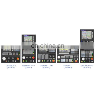 GSK 980tti CNC controller of Guangzhou dual channel lathe CNC system