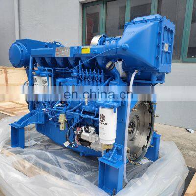 High Performance 450hp Weichai WP13 Series Water Cooled Boat Engine WP13C450-18 photo-3