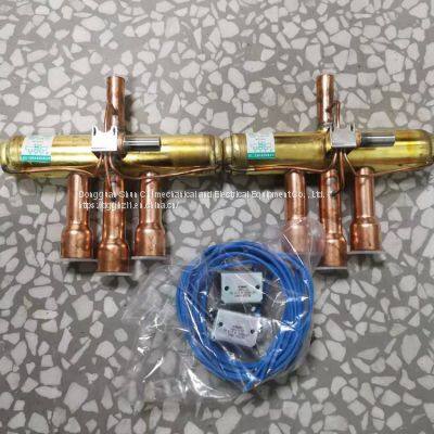 Peças Sanhua, válvula reversora de quatro vias da série SHF, bobina SQ-D44012-000001 DC12. SQ-D44024-000001 DC24 photo-3