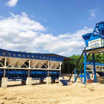 Professional Manufacturer Hzs75 Electric Concrete Batching Plant Dry Type With Js500 Mixer photo-5