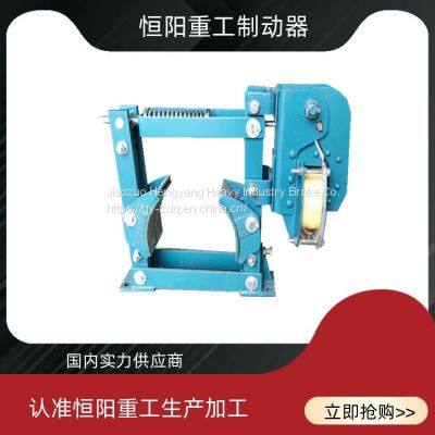 Hengyang Heavy Industry Electromagnetic Drum Brake MW315-630 Energy Saving and Stable Braking