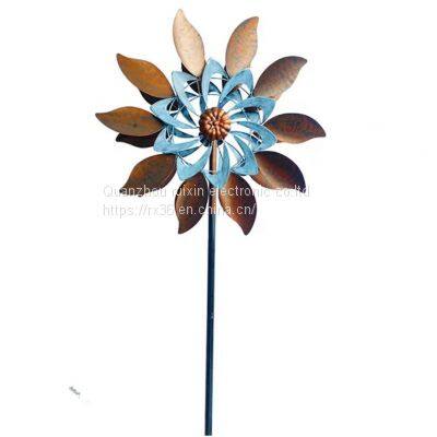 High Quality Double-Sided Decorations Kinetic Garden Supplies Wholesale Large Wind Spinners
