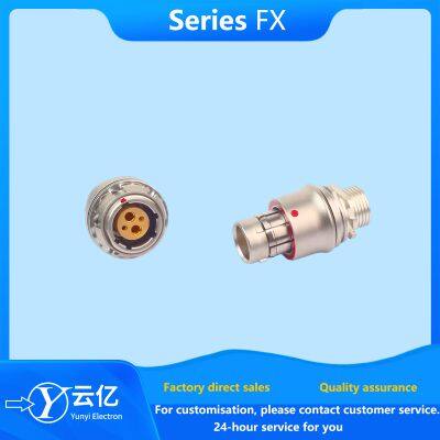Pin Mixed Push-pull Self-locking Connector FX104Z02C087JB-B FX104T02C087KC-HS photo-3
