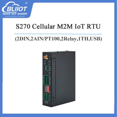 Metal Housing IP30 GSM/GPRS/3G/4G S270 IoT RTU for BTS Monitoring, Security Alarm Systems