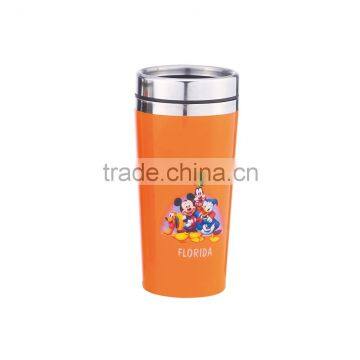 16oz travel mug stainless steel without handle