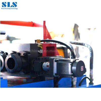 Double Stations Reducing / Flanging Pipe End Forming Machine