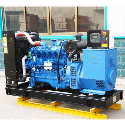 Backup Power Generator 100kw Open Type Industrial diesel Generator 50Hz 3 Phase Generator