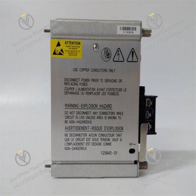 BENTLY 125840-01 A Vibration Monitoring Module in the 3500 Series Monitoring System photo-2