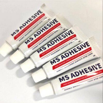 Nontoxic Multi-Purpose MS Nail Free Epoxy Glue Wall Flooring Liquid Nail Adhesive Super Glue photo-3