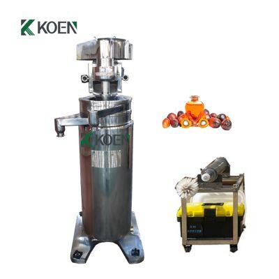 High Speed Tubular Centrifuge GF125 Tubular Bowl Centrifuge For High Quality Coconut Oil Extraction