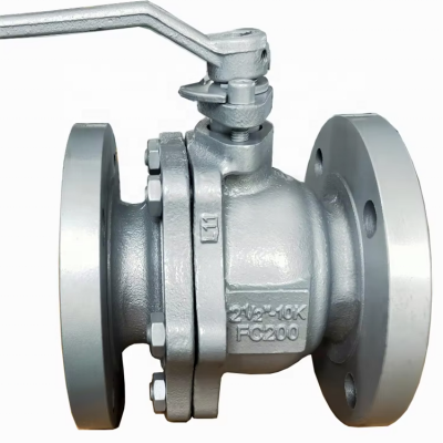 JIS Q41F DN50 PN16 10K 5K WCB Flange Ball Valve Cast Steel Cast Iron Flange Ball Valve photo-4