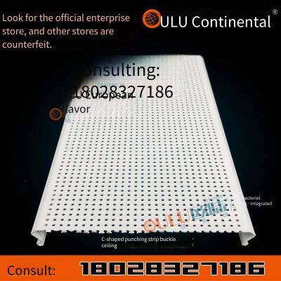 Oulu 600*600*0.6mm Sprayed Aluminum Ceiling Tiles With Roll-coated Matt White Finish and Integrated Ceiling Accessories photo-3