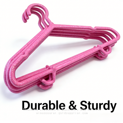 Slim Non-slip Metal Hangers Space Saving Closet Organizer Hangers